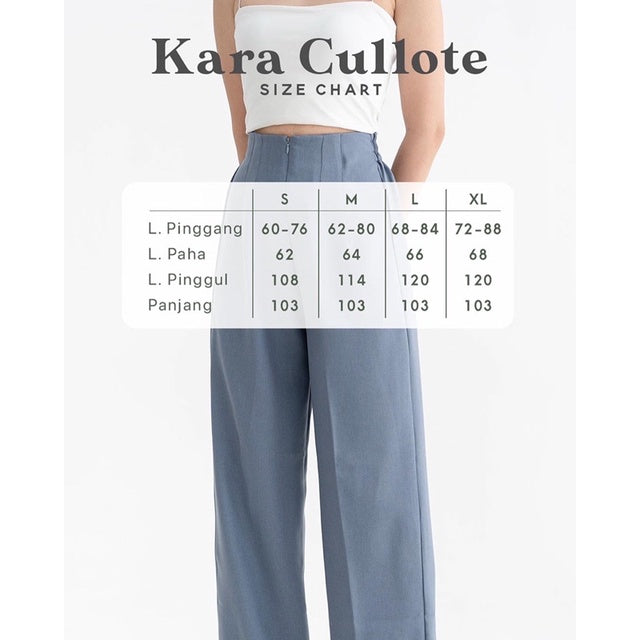 IWEARGRACIE - Kara Cullote Pants