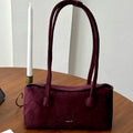 Burgundy Suede