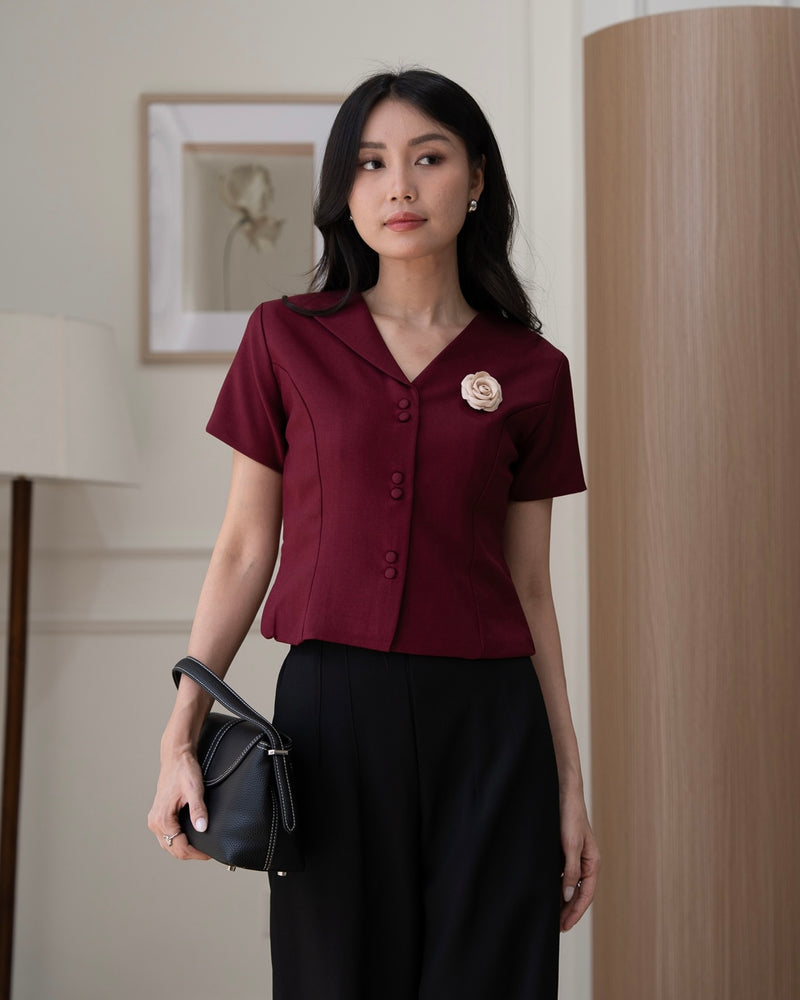 IWEARGRACIE - Viola Tailored Top