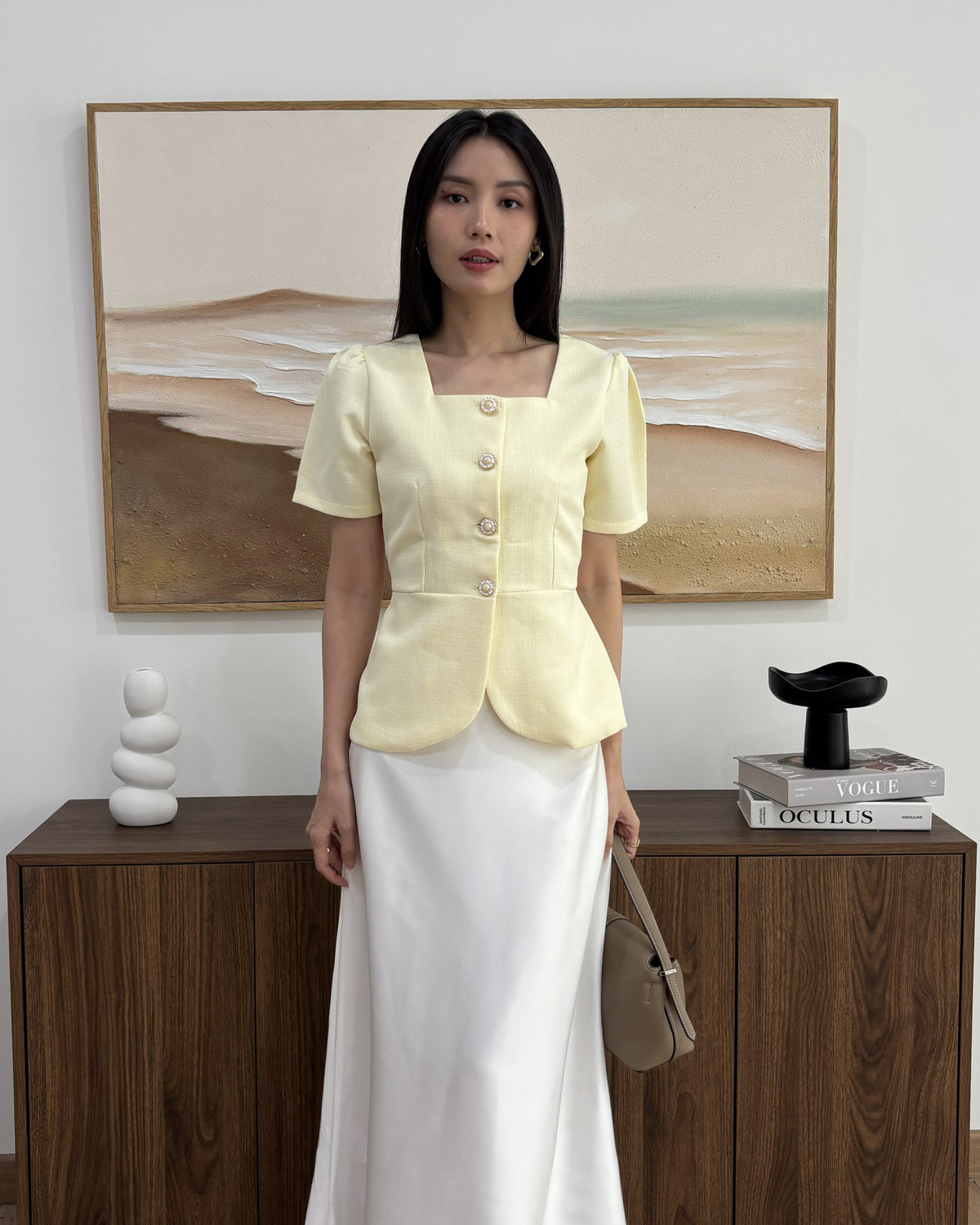 IWEARGRACIE - Elodie Tweed Top