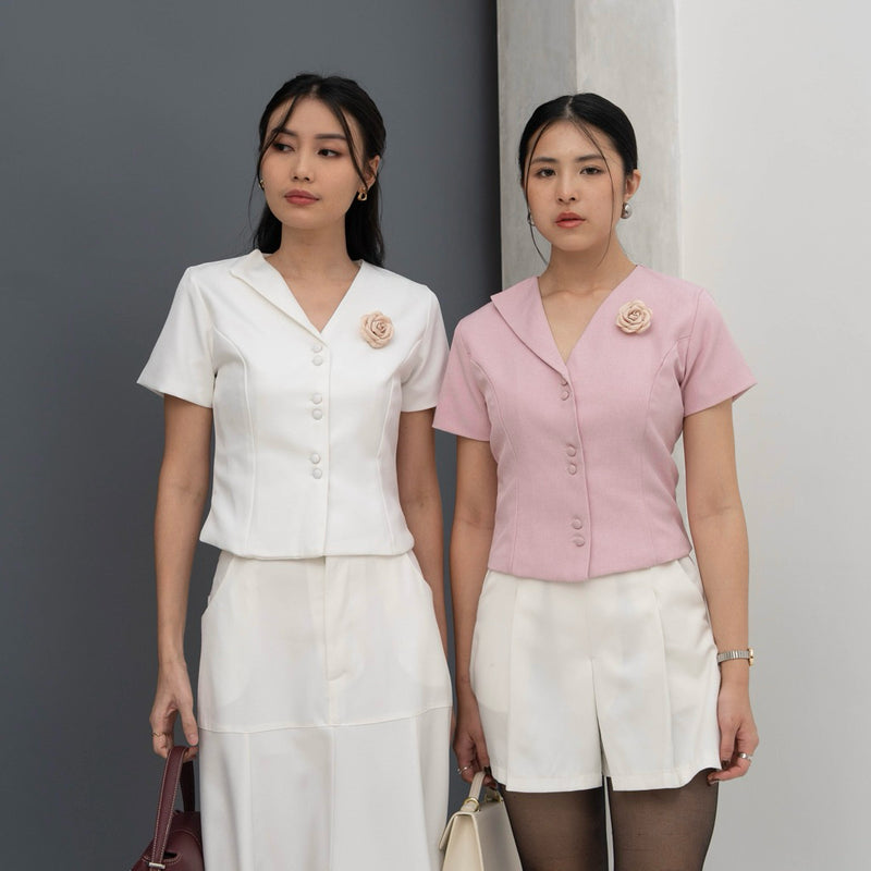 IWEARGRACIE - Viola Tailored Top