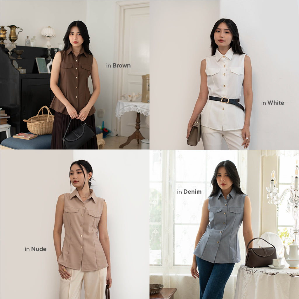 IWEARGRACIE - Gina Sleeveless Top