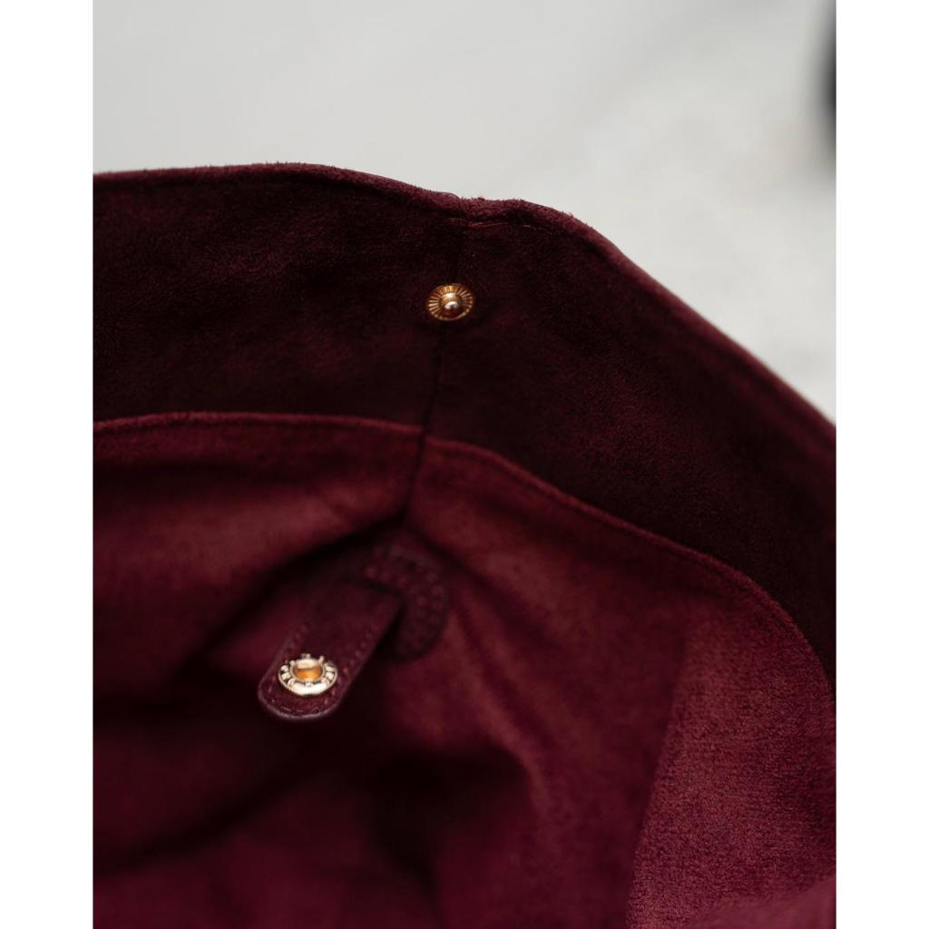 GRACIE - Noire Suede Bag