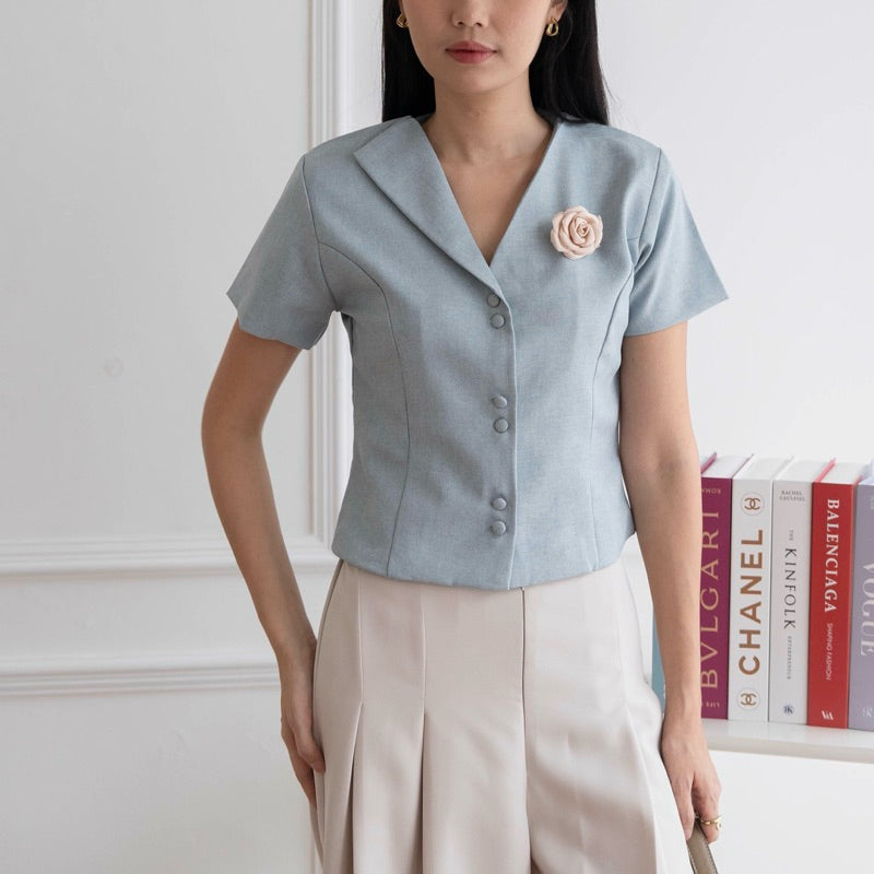 IWEARGRACIE - Viola Tailored Top