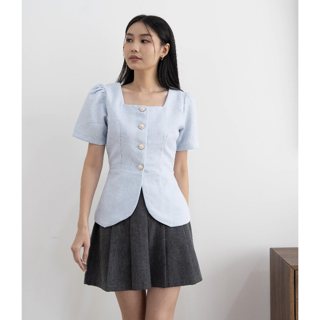 IWEARGRACIE - Elodie Tweed Top