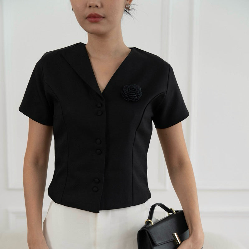 IWEARGRACIE - Viola Tailored Top
