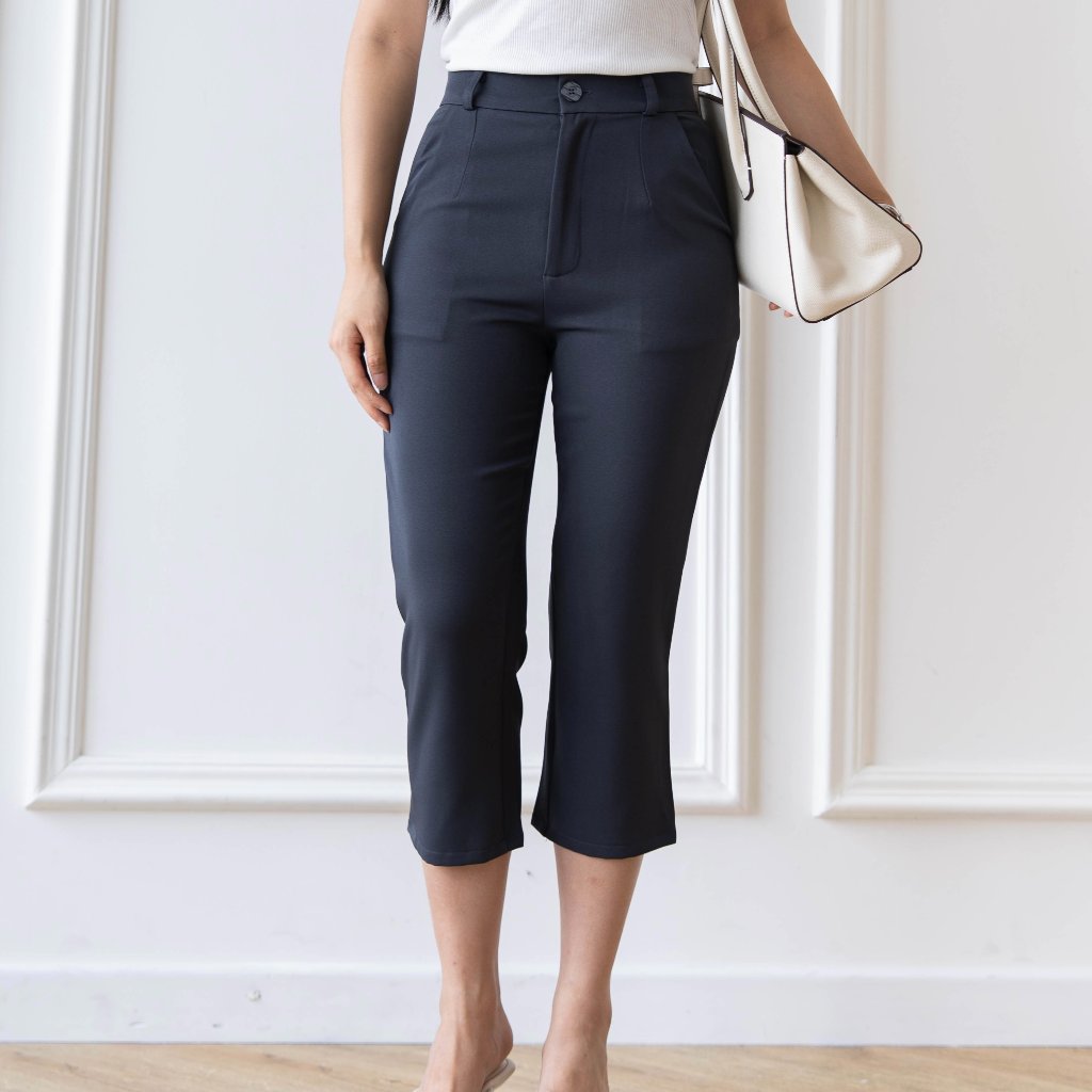 IWEARGRACIE - Estelle Capri Pants / Celana Casual Wanita / 3/4 Pants