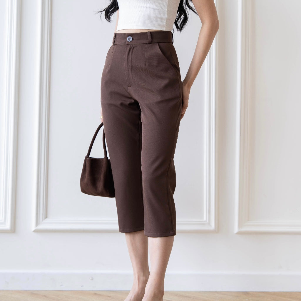 IWEARGRACIE - Estelle Capri Pants / Celana Casual Wanita / 3/4 Pants