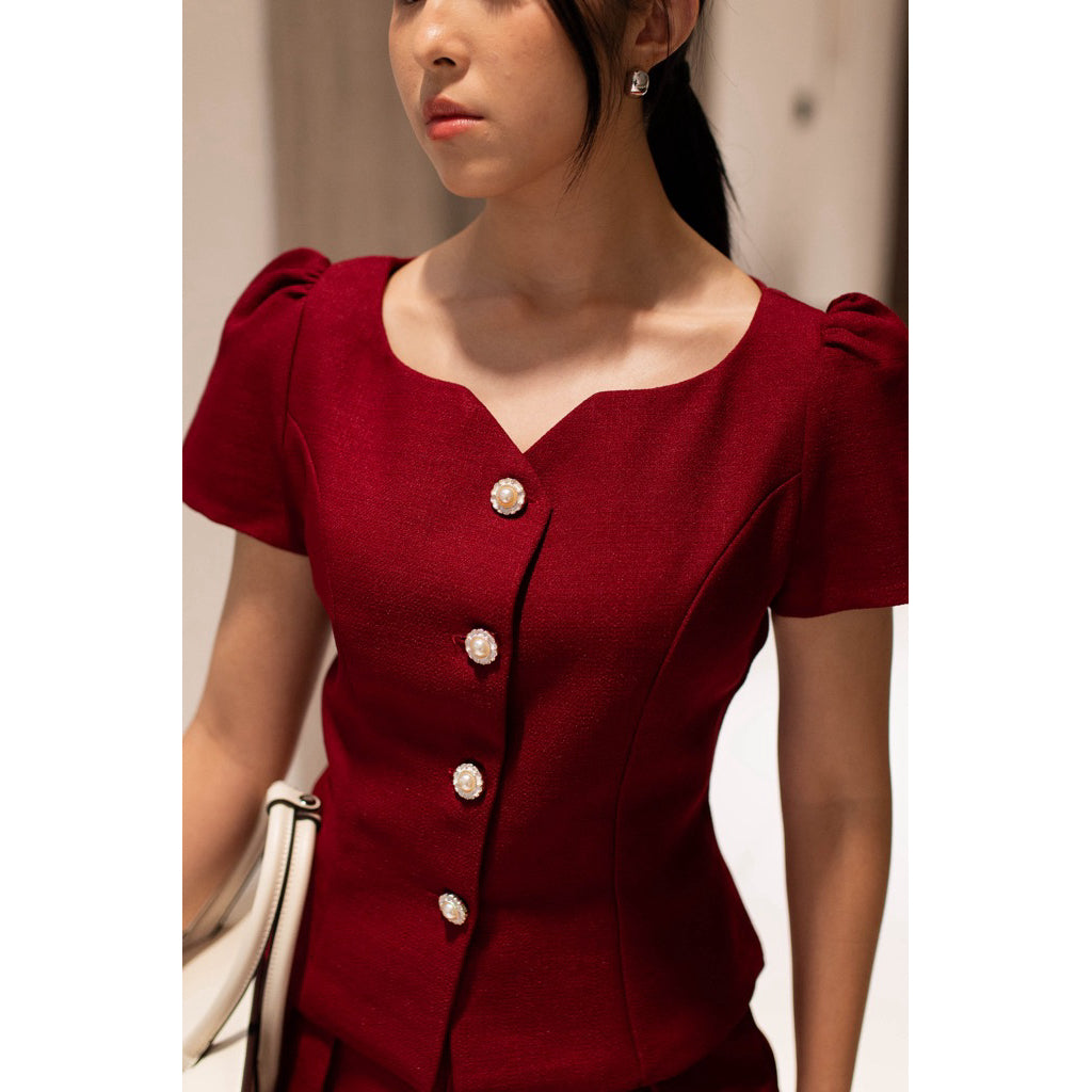 IWEARGRACIE - Sorelle Tweed Top
